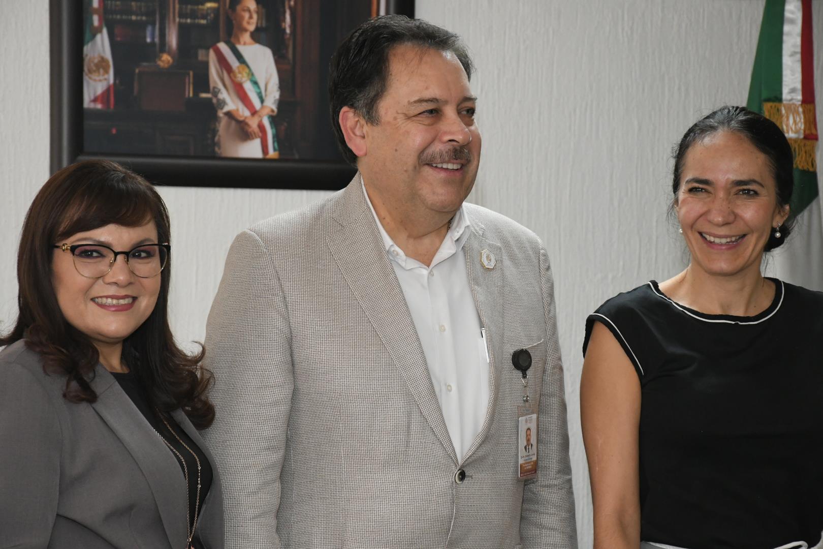 Reunión de trabajo con la Mtra. Dunia Ludlow Deloya, Directora de SUPERISSSTE